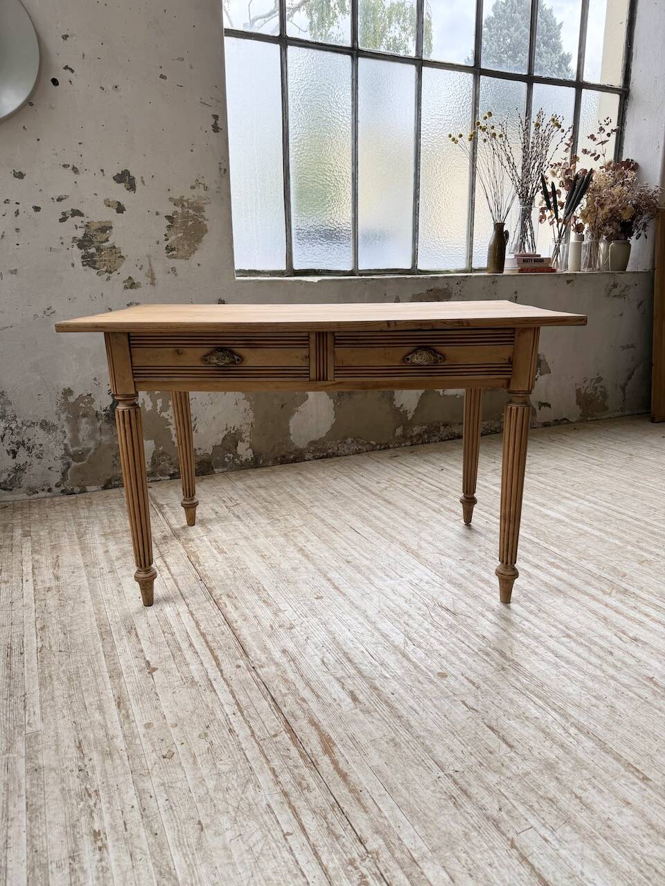 1950s pine desk