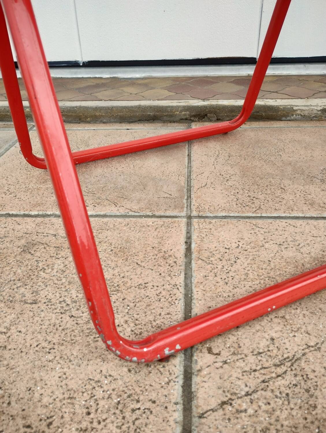 Pair of Italian folding chairs