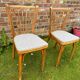 Pair of vintage Baumann bistro chairs
