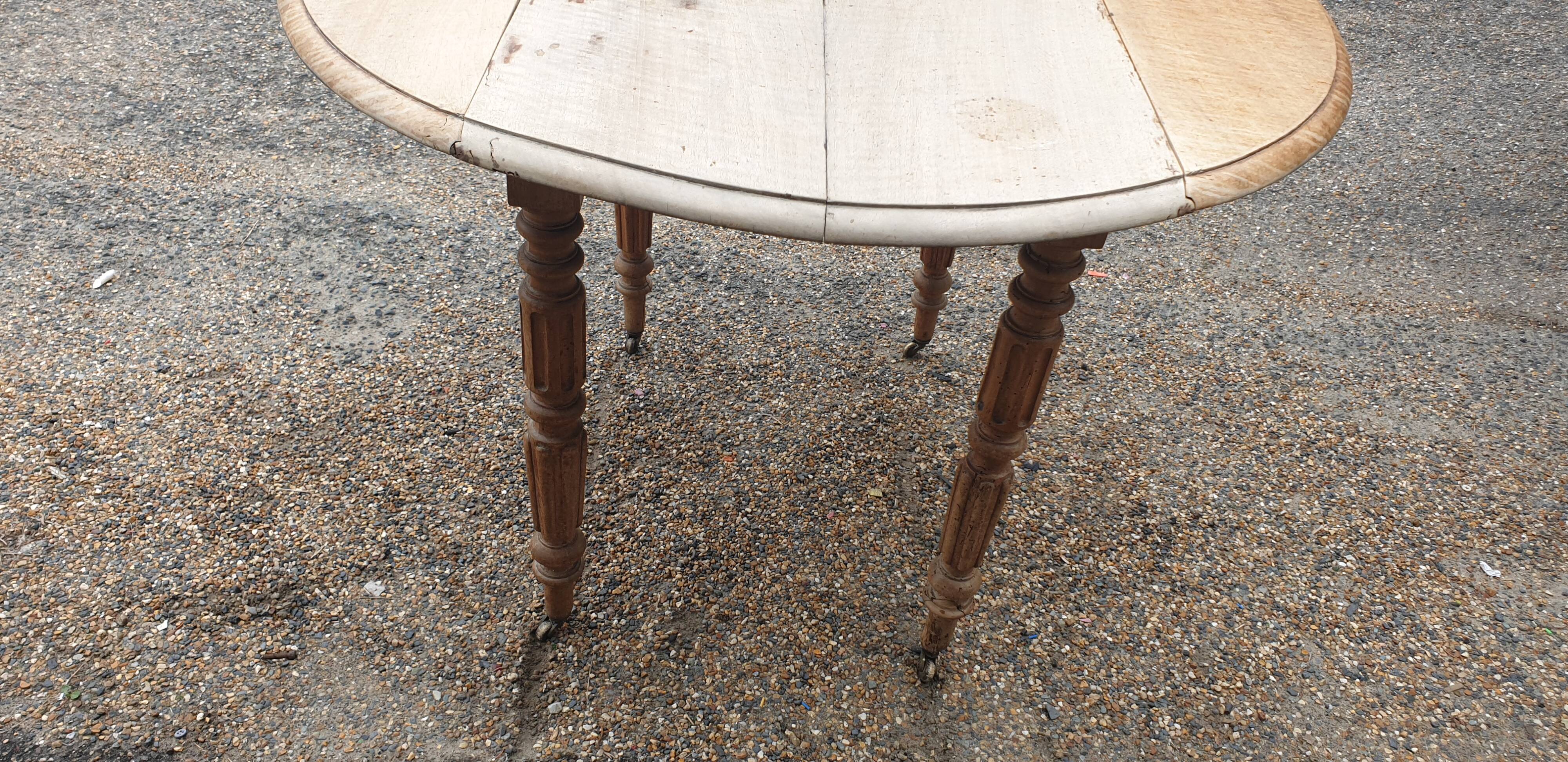Louis Philippe 19th century casement table