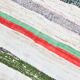 5x8 Colorful Striped Vintage Kilim Rug, 149x238Cm