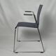 Chaise Blå Station en aluminium bleu et inox, Suède, 2004