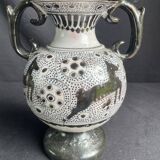 Nabeul vase, signed Tunisia, 1960s