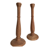 SET OF 2 CANDLE HOLDERS