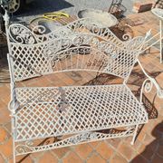 Banc de jardin en fer