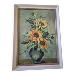 Peinture signée représentant