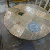 Vallauris ceramic coffee table