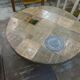 Vallauris ceramic coffee table