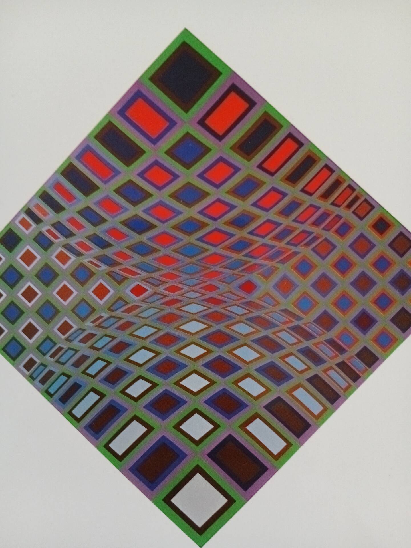 Victor Vasarely Serigraphy op art Editions du Griffon