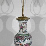Porcelain lamp of china and brass – early twentieth century