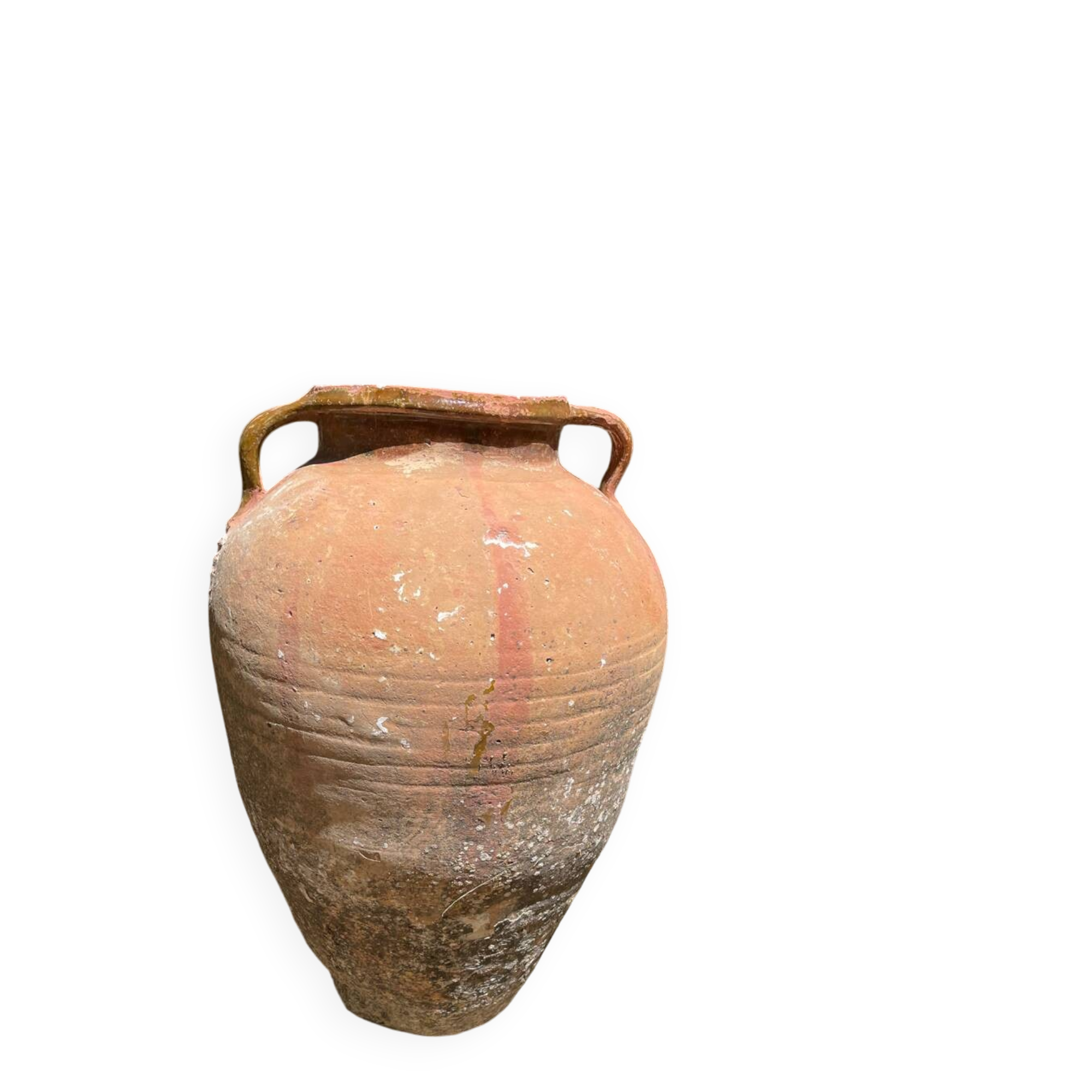 Terracotta pottery jar