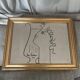 Miroir illustré du profil d'Orphée, Jean Cocteau