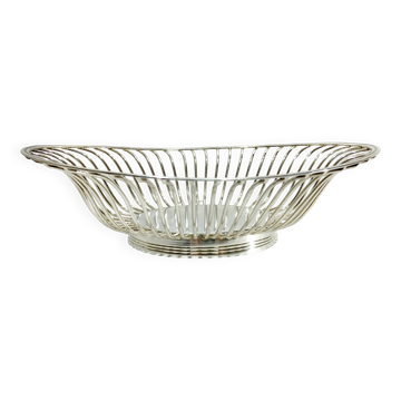 SILVER METAL BANQUETTE CHRISTOFLE GALLIA COLLECTION