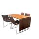 Dining set Tønnestav by Kjell Richardsen for Tynes Møbelfabrikk, Norway, 1960s