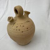 Old Provencal terracotta jug called "Gargoulette"
