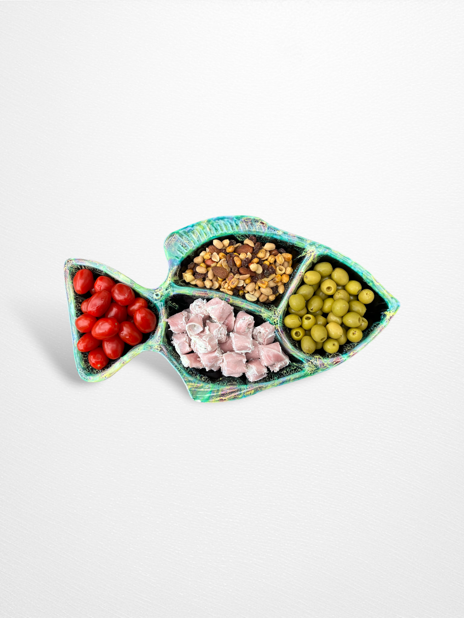 Plat apéritif Vallauris années 60