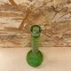 Antique Chianti Dame Jeanne Green Glass Bottle Large Vintage Model