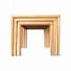 Ensemble de 3 tables gigognes en chêne massif / Henry Walter Klein pour Bramin / 1970