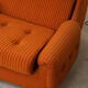 Paire de fauteuils Atlantis Orange République Tchèque 1970