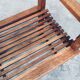 Dutch Modernist Carved Oak Side Chair, 1920s