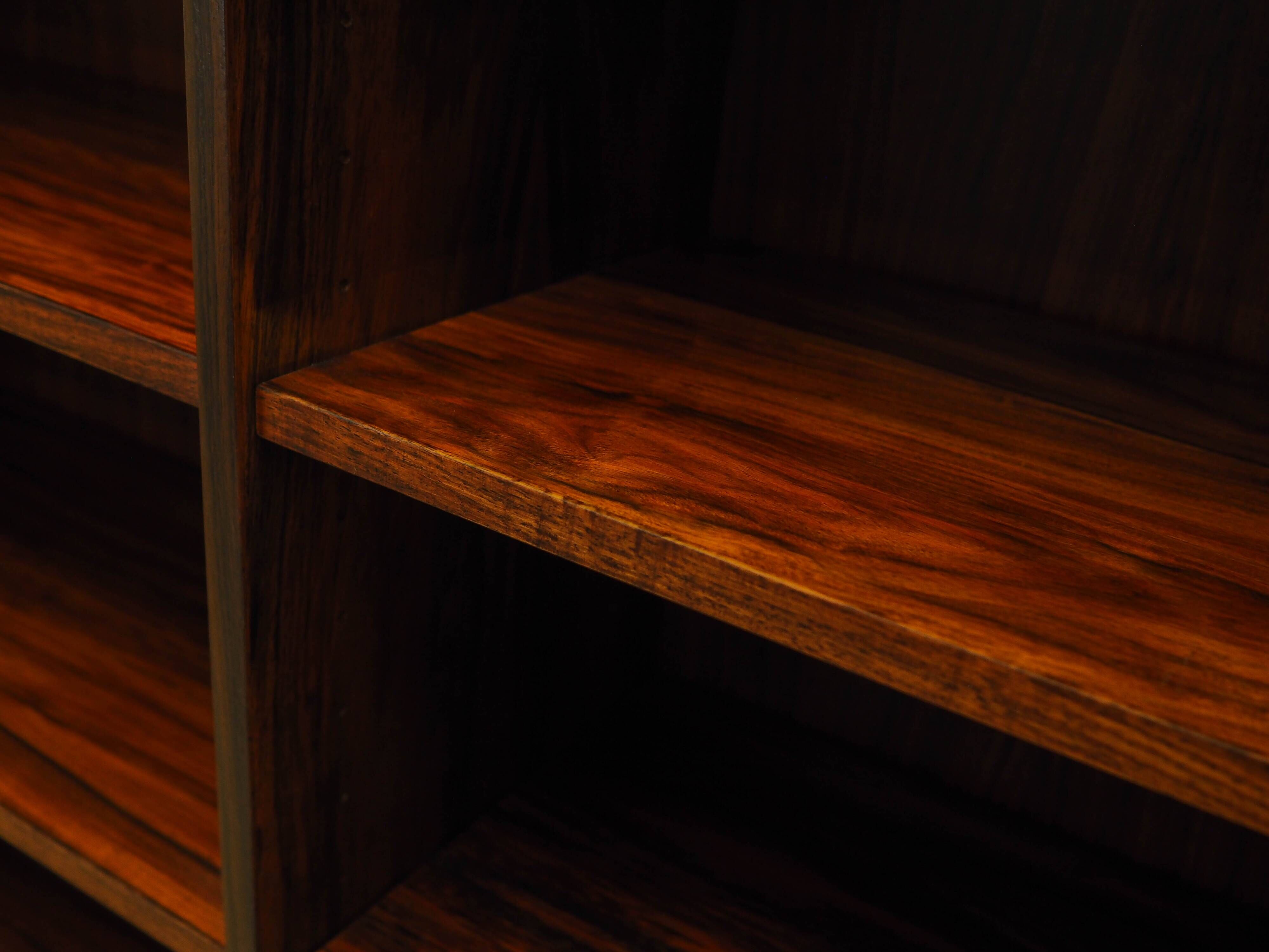 Rosewood bookcase, Danish design, 1970s, manufacturer: Hundevad