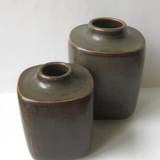 Pair of Scandinavian vase by Knud Valdemar Pedersen