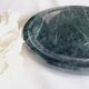 Dessous de plat rond marbre vert