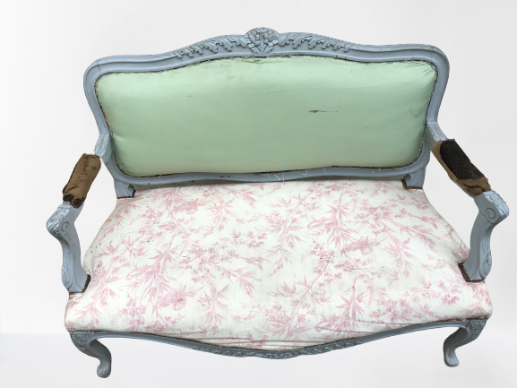 Louis XV style children's sofa circa 1900/1920