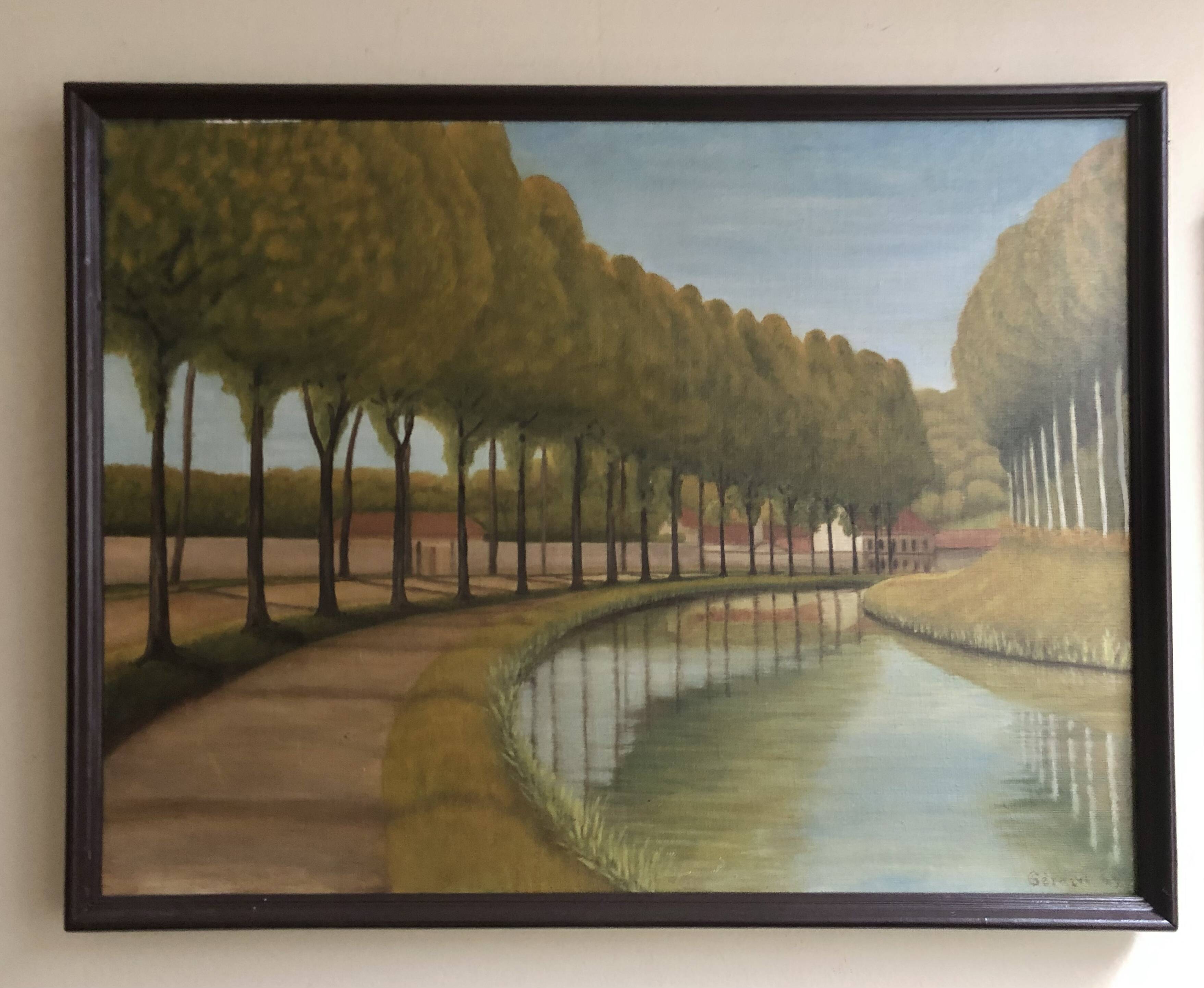 oil painting on canvas HST landscape
