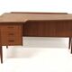 Scandinavian teak desk "A10", Göran Strand, Lelångs Möbelfabrik, Sweden, 1950