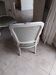 2 cabriolet armchairs in Louis XV style