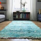 Green boujaad carpet 110x220cm