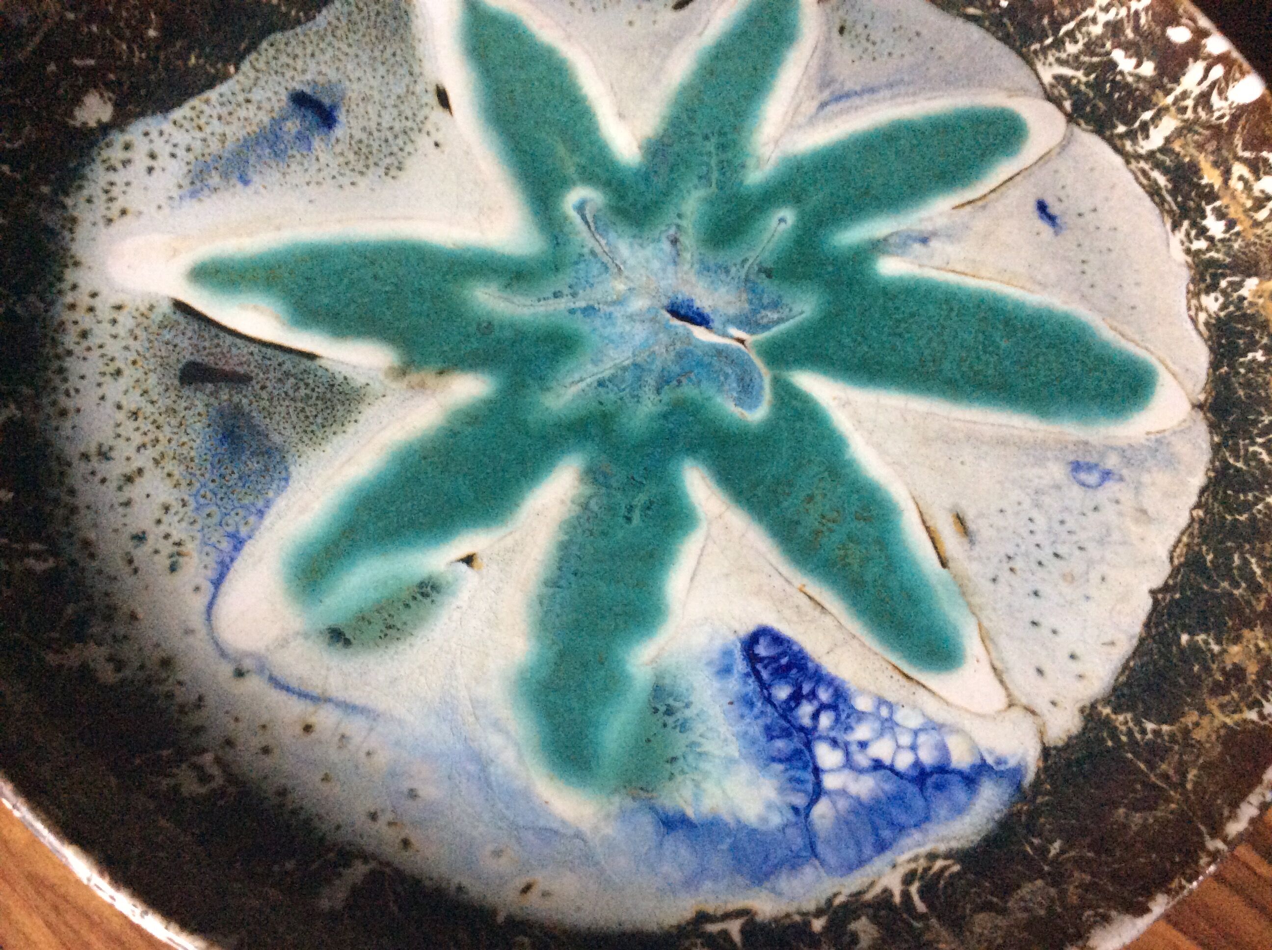 Vintage decorative plate 60/70