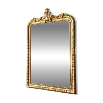 Louis-Philippe antique gilded mirror 19th century