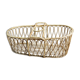 Vintage rattan couffin