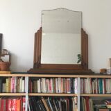 Large art deco mirror 90x92cm