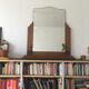 Large art deco mirror 90x92cm