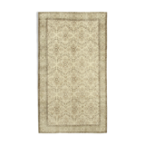 Tapis beige turc noué à la main 172 cm x 305 cm