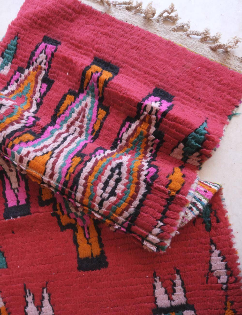 Berber Runner Rug - 364 x 94 cm