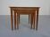 Danish Teak Nesting Tables by Kvalitet Form Funktion, 1960s, Set of 3