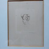 Engraving. Léonor Fini. Signed. Artist's proof.
