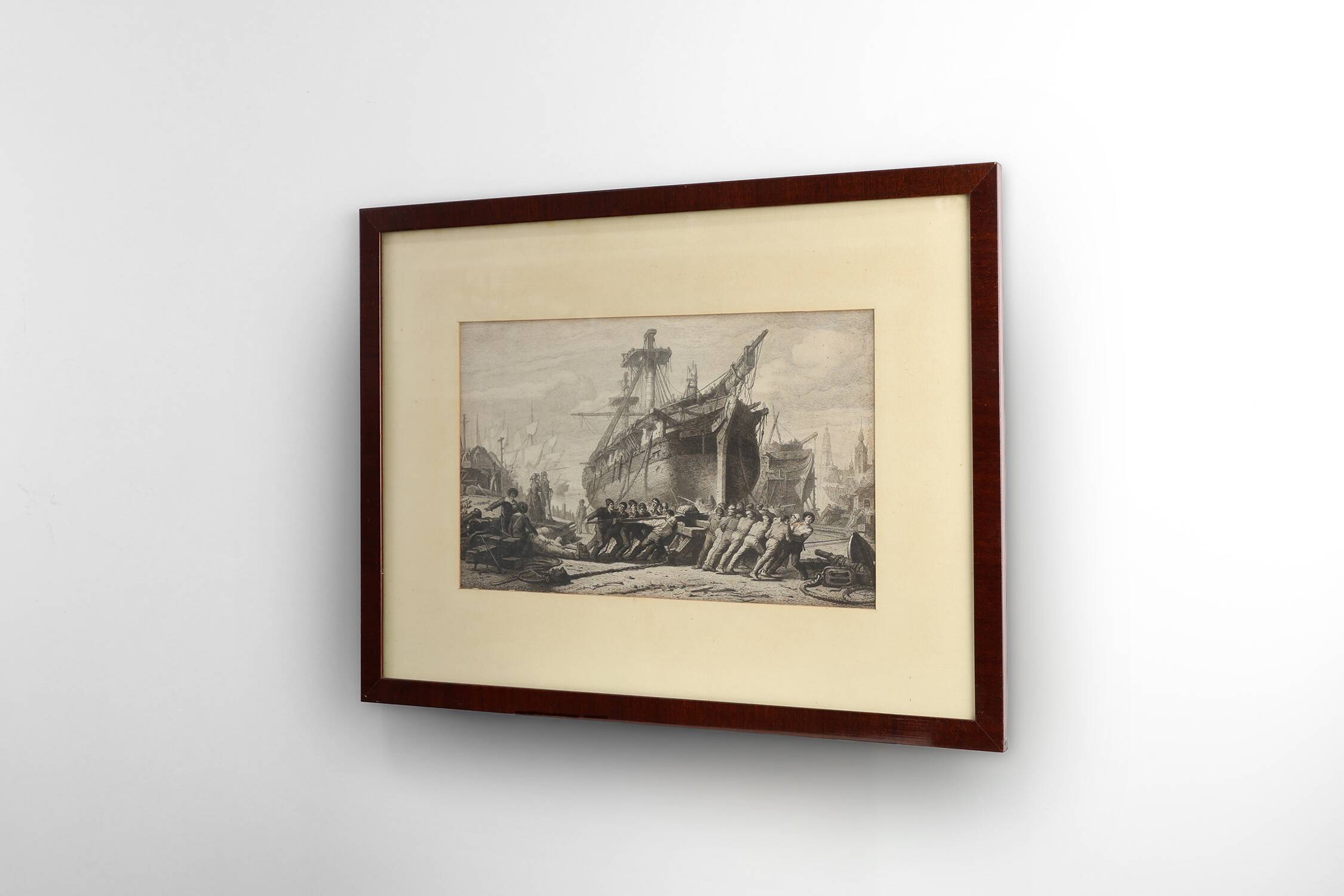 Antique Belgian Engraving of Napoleon I, After Hendrik Schaefels, 1804