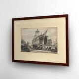 Antique Belgian Engraving of Napoleon I, After Hendrik Schaefels, 1804