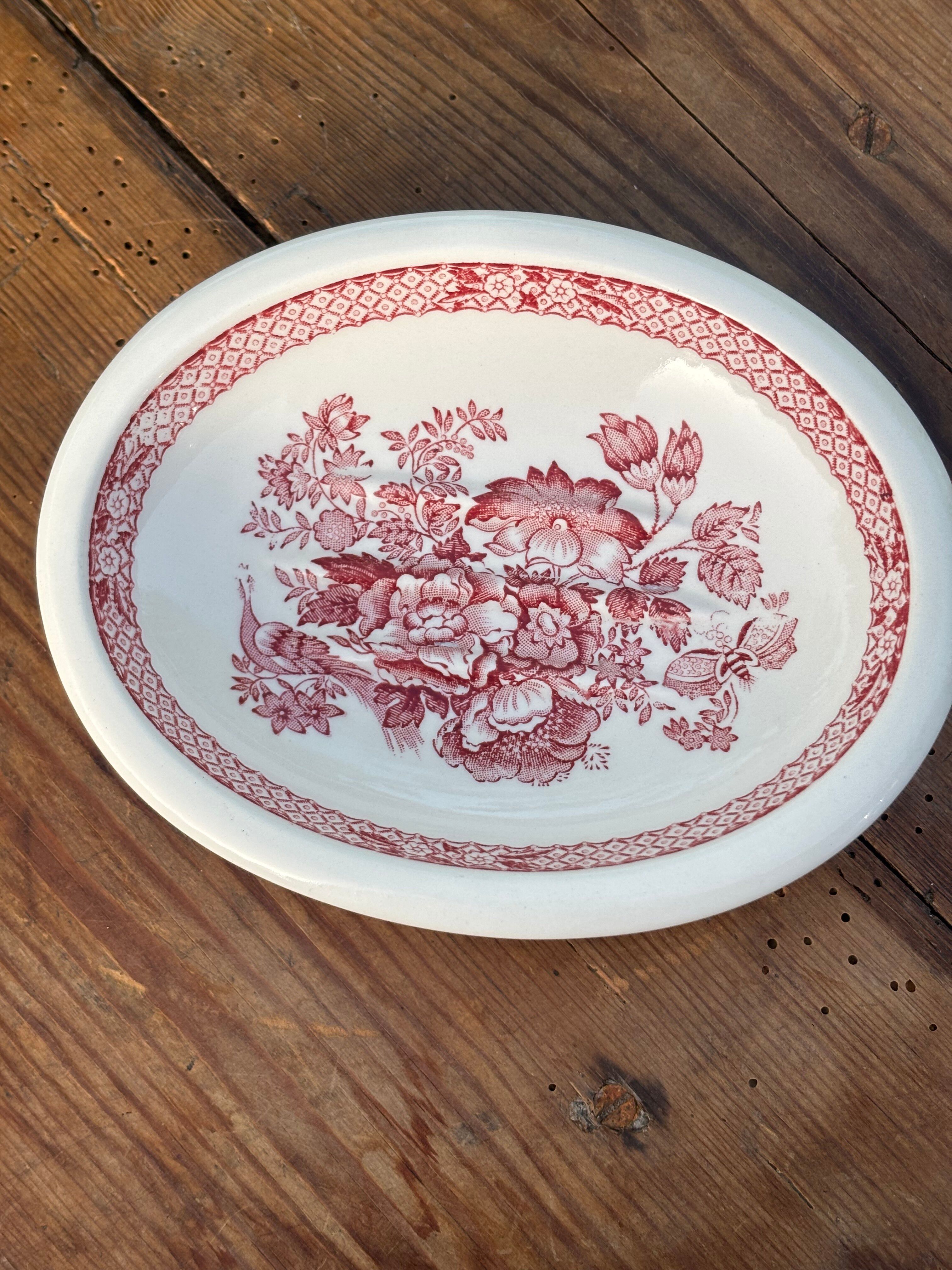 English porcelain soap dish Mason's Stratford