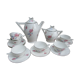 RCF Art Deco porcelain coffee service