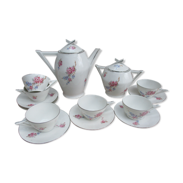 RCF Art Deco porcelain coffee service