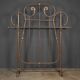 Antique 19thc victorian pair of brass coat stands c.1890