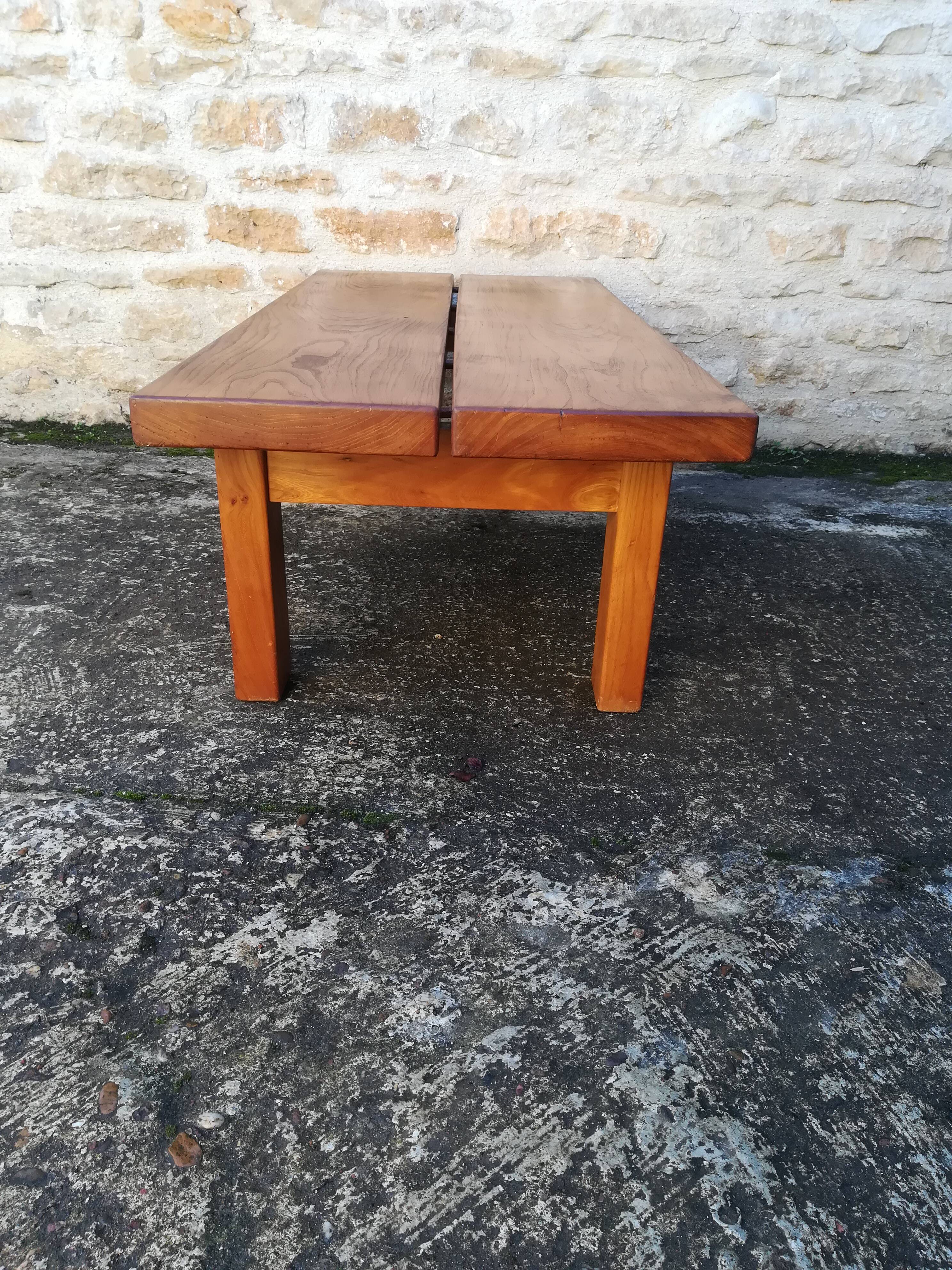 Elm coffee table