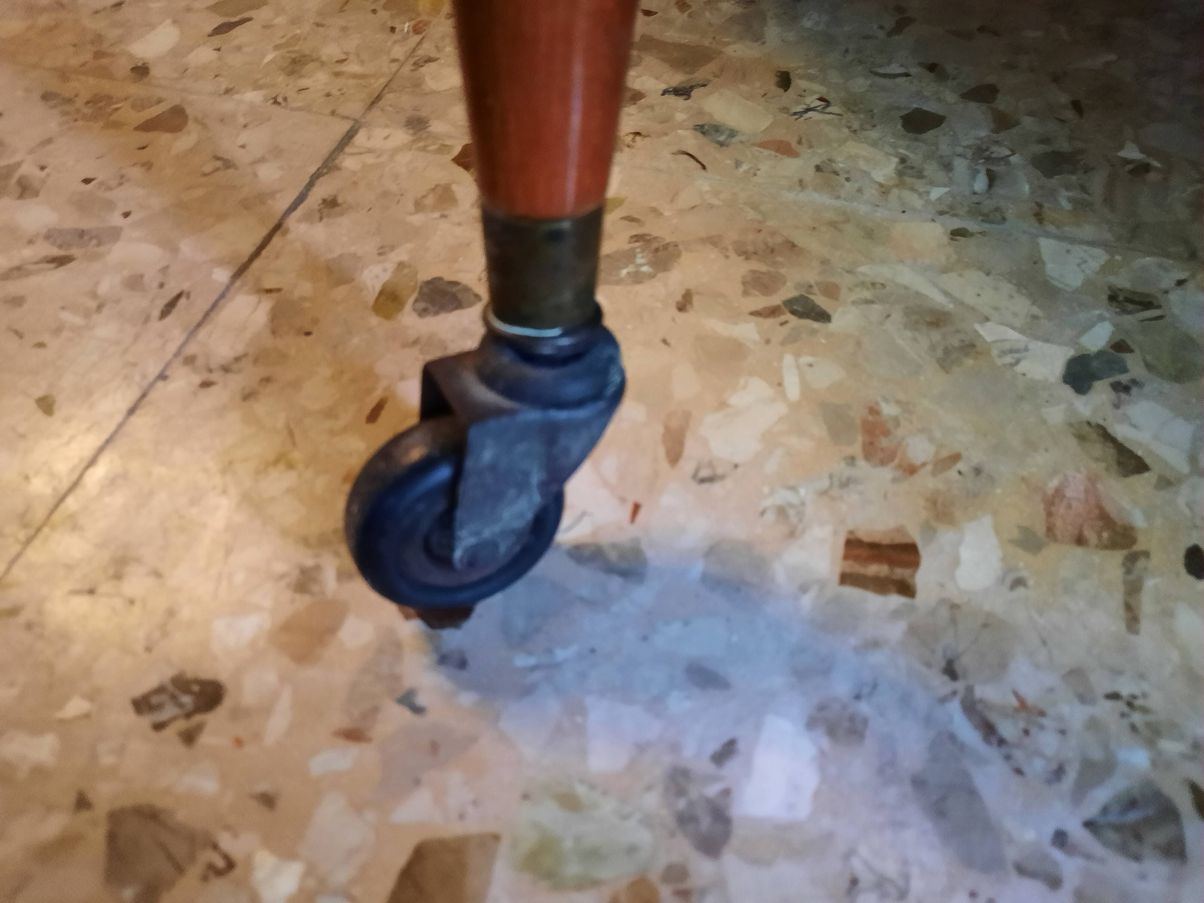 1950s rotating bar cabinet