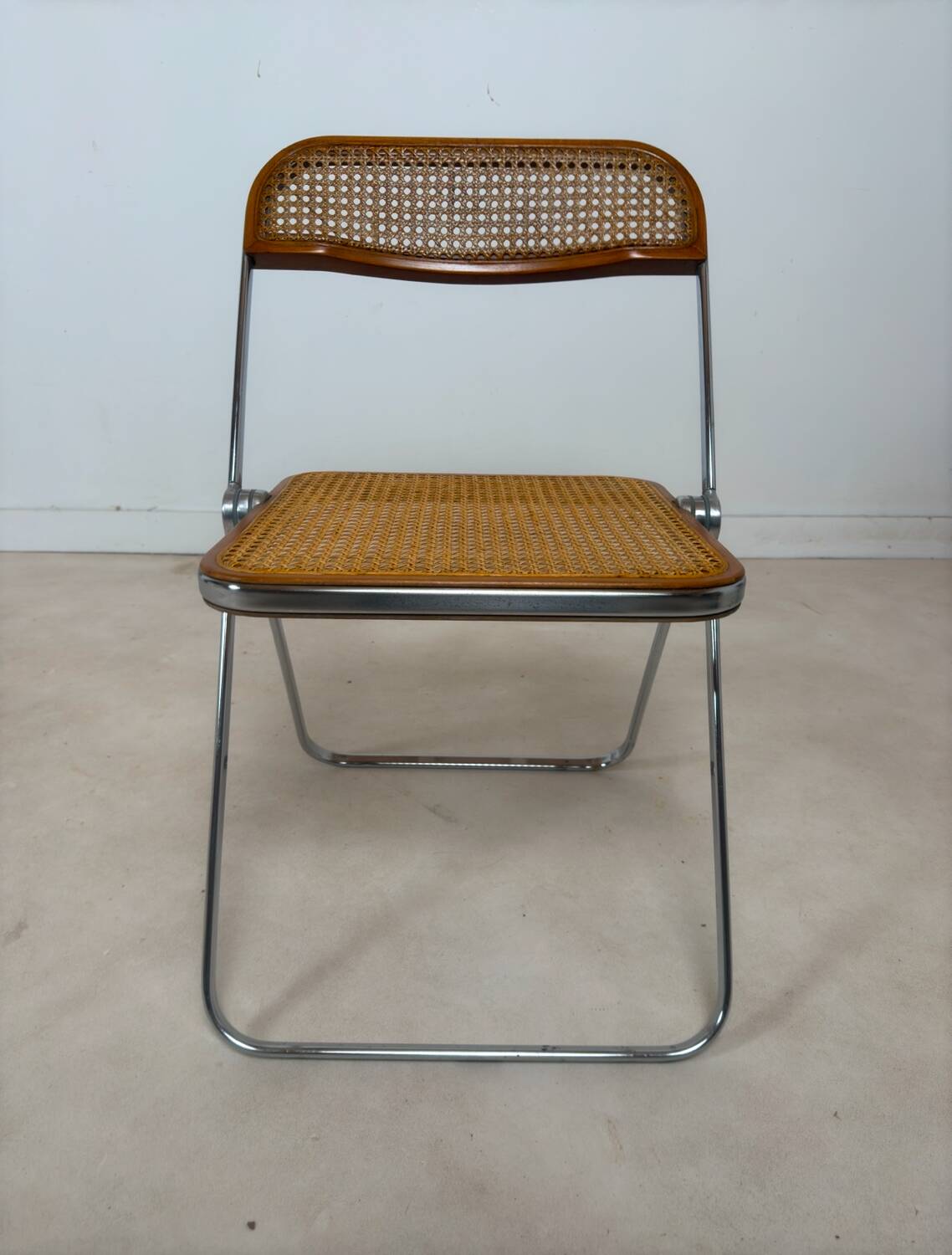 Ensemble de 5 chaises « Plia » par Giancarlo Piretti pour Castelli